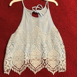 Crochet crop top
